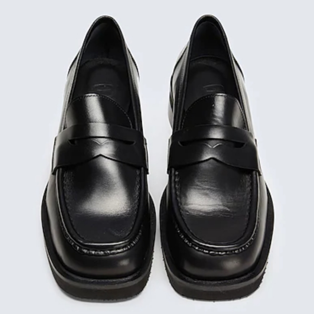 Authentic PRADA Leather Penny Loafer